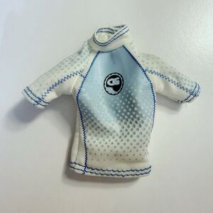 2004 Barbie Cali Girl Teresa Surfer Doll G8663 Rash Guard Swim Shirt